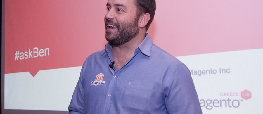 Ben Marks, Magento Evangelist Meet Magento GR 2016