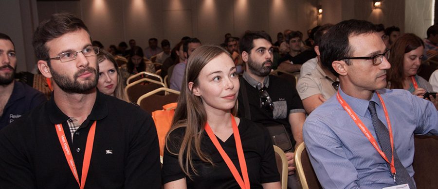 Carmen Oprea της Socital και Σοφοκλής Κυριαζάκος Meet Magento GR 2016